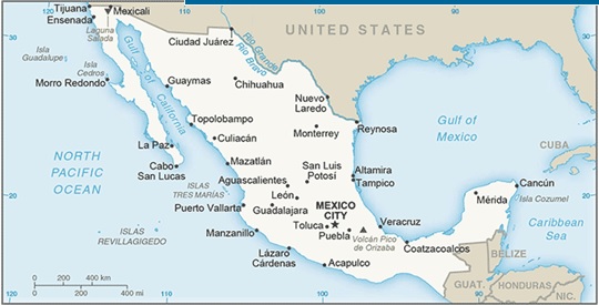 mapa México