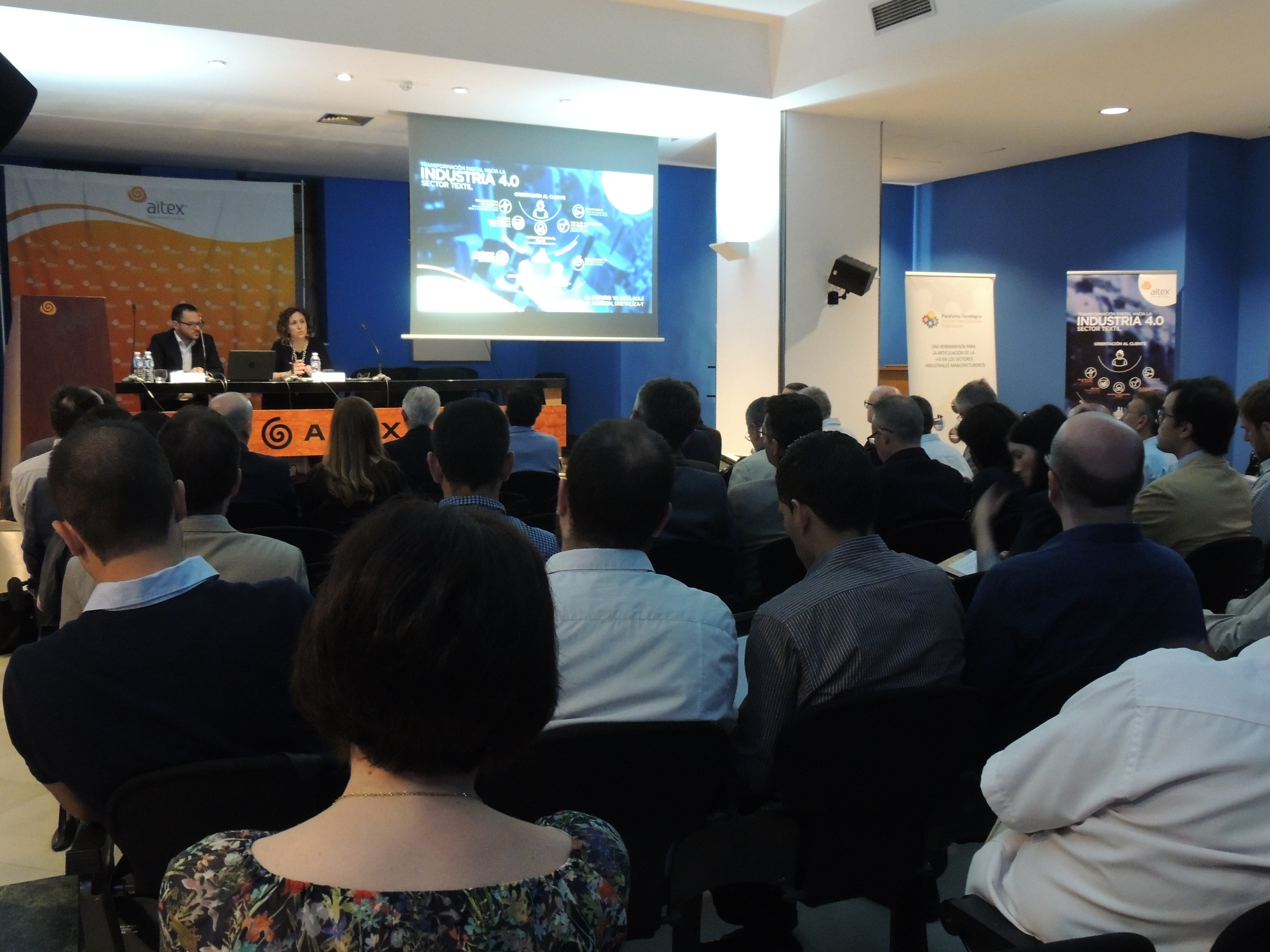 Inauguración jornada AITEX