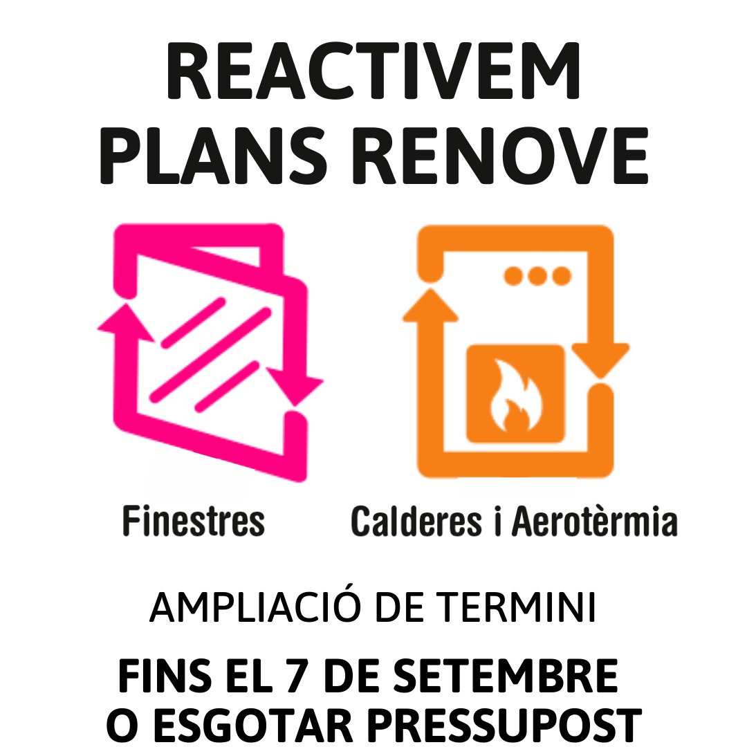 reactivació Renove