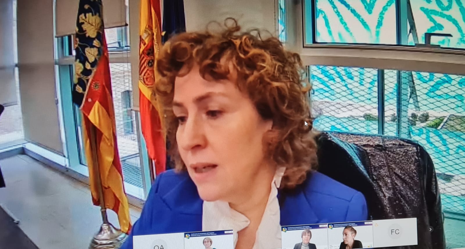 Julia inauguración Horizonte europa