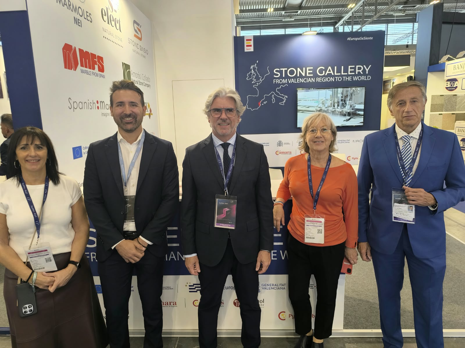 Ivace+i Internacional promociona el sector del marbre i pedra natural de la Comunitat Valenciana en la fira Marmomac de Verona